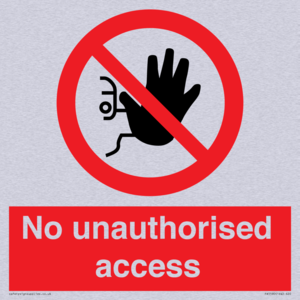 No unauthorised access